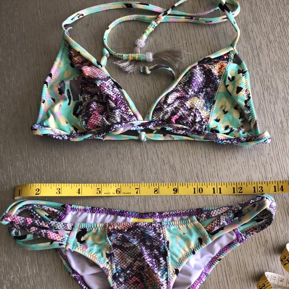 Agua Bendita Python Bikini Size S - Picture 9 of 11